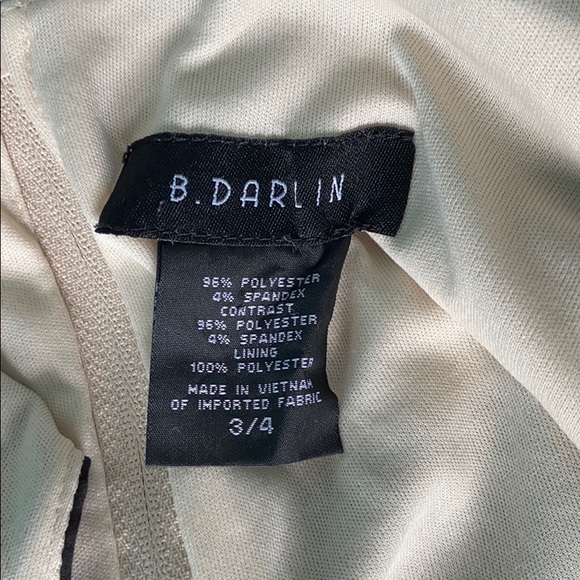 BLACK AND WHITE DRESS - Picture 7 of 7